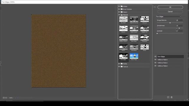 How To Create The Dotted Halftone Pattern Effect In Photoshop #effect #photoshop