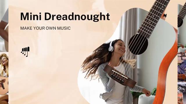 Donner DAG-1M 36-Inch 3/4 Size Acoustic Guitar Beginner Kit, Natural Finish SKU: EC1092 смотреть онлайн