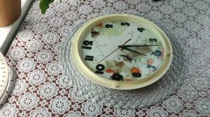 Замена часового механизма в настенных часах работающих на батарейке