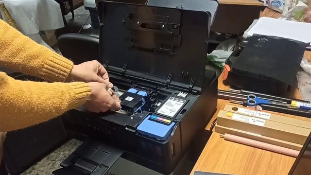 Canon G5040 как правильно достать печатающие головки / how to get the printheads right смотреть онлайн