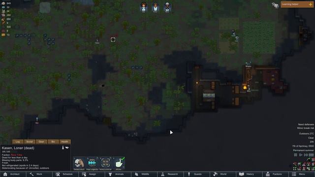 Cooking on the Rim with Quish! Rimworld: Episode 1 смотреть онлайн