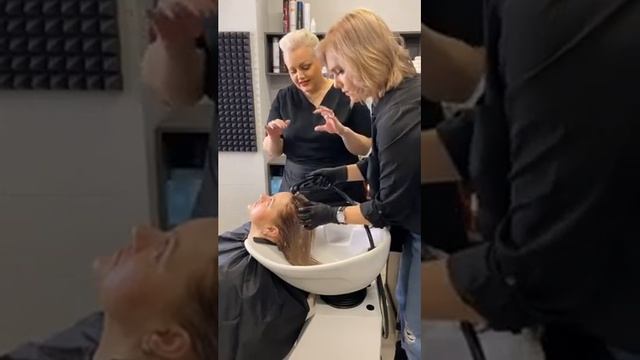 Мастер-класс. Окрашивание блонд. часть 1