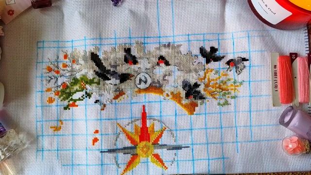 ВЫШИВАЮ наборы от Luca-S, Riolis, Mirabilia / Мои ПРОДВИЖЕНИЯ / Первая половина ФЕВРАЛЯ