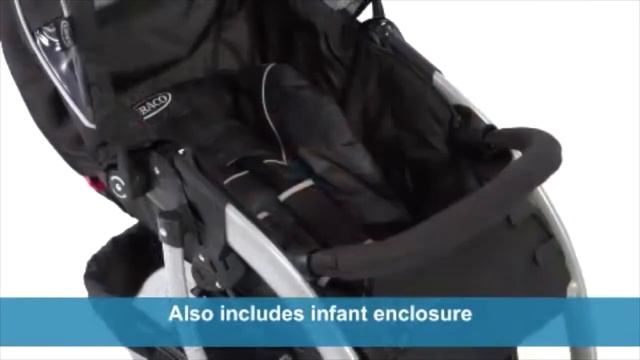 Graco Trekko Deluxe Swivel Wheel Baby Stroller | 6T02MPS3 смотреть онлайн