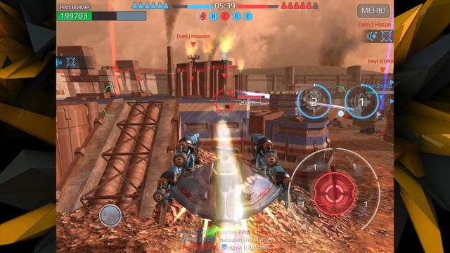 War Robots. Титан-лекарь, нерф пульсаров и карта Фабрика. смотреть онлайн