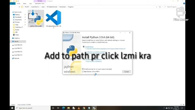 How to Download and Install Visual Studio Code + Python Setup on Windows 10/8/8.1/7 ( 2021 ) смотреть онлайн