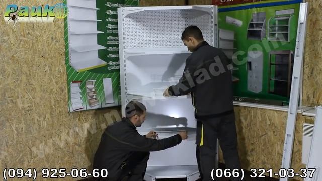 Обзор углового стеллажа Нордика смотреть онлайн