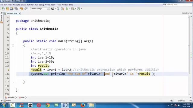 6.Operators in Java part-1 (Arithmatic Operators) смотреть онлайн