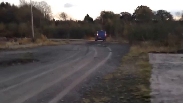 Ford transit custom drifting at the brickwork part 2 смотреть онлайн