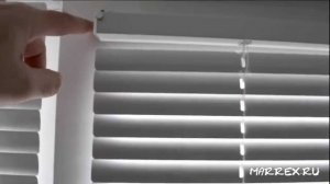 Как повесить жалюзи?