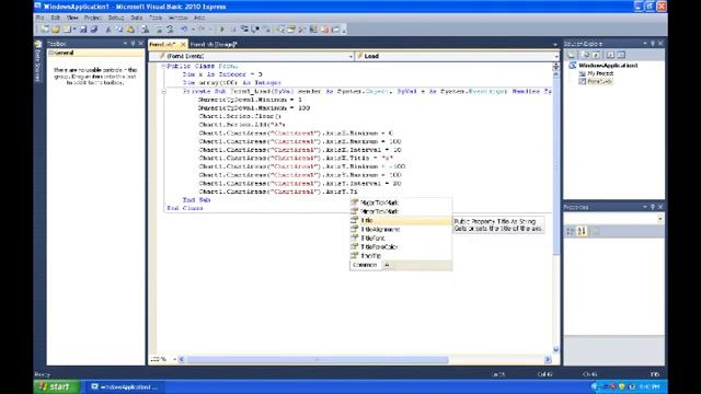 VB Lesson, Plot Graph смотреть онлайн