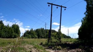 Когда две ЛЭП пересекаются. Июнь 2022