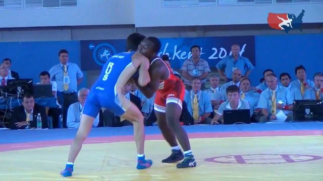59 KG SF - Spenser Mango (USA) vs Mingiyan Semenov (RUS) смотреть онлайн