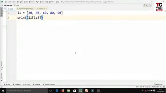 List Manipulation Class 11 cbse | List Slicing | List Operations | Python for Class 11 cbse смотреть онлайн