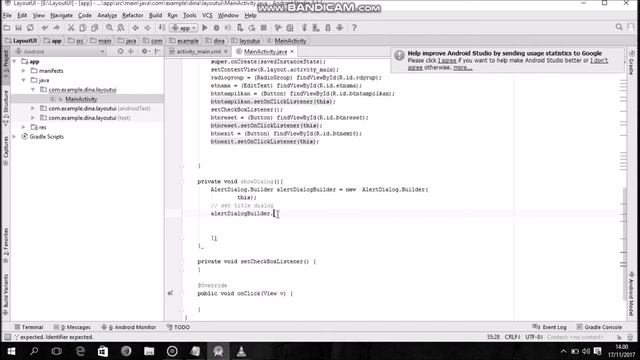 LAYOUT USER INTERFACE ANDROID STUDIO PEMROGRAMAN MOBILE смотреть онлайн
