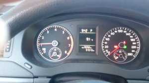 Работа двигателя  на холодную ДЖЕТТА 1.6 куб  105 л.с