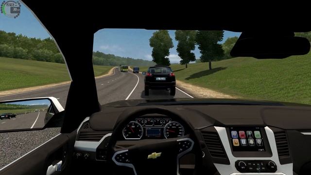 Chevrolet Tahoe - City Car Driving смотреть онлайн