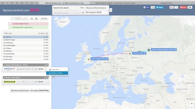 FlightConnections.com | Расписание и рейсы из всех аэропортов мира смотреть онлайн