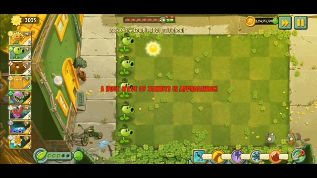 INVISI-GHOUL in PvZ2??? | PvZ2 unused minigame | Luck O' the Zombie event special смотреть онлайн