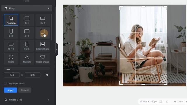 How to crop your image with fotor photo cropper смотреть онлайн