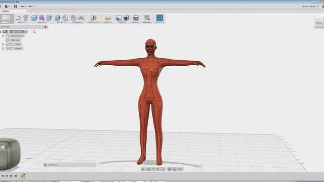 AUTODESK FUSION 360 SCULPT INSERT MESH смотреть онлайн