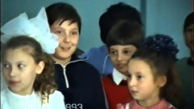 Новый год (25.12.1993) Ульяновск, школа №83, 