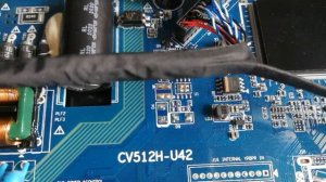 Leben LE-LED39R282T2 тёмный экран, нет подсветки, CV512H-U42 уменьшить ток.