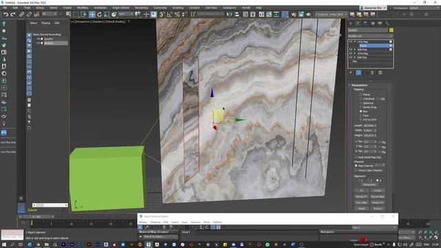 Текстурирование отдельных полигонов в 3DS Max смотреть онлайн