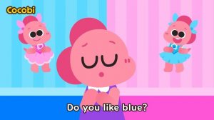 Mix - 💗Pink VS Blue💙Challange Song and More! Color Songs for Kids | Cocobi