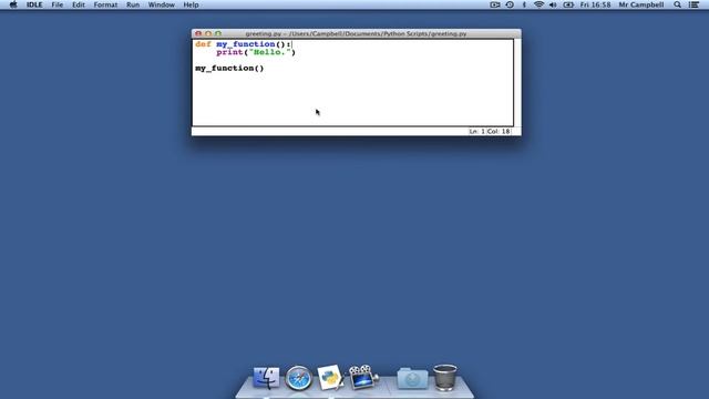 Fixing Errors with IDLE's Help смотреть онлайн