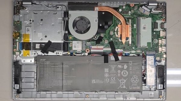 Acer Aspire 5 N20C5 A515-56-32DK Disassembly RAM SSD Hard Drive Upgrade Battery Replacement Repair