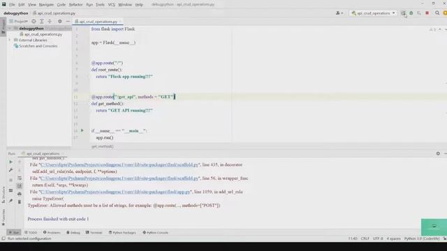 Python | Flask | REST APIs | CRUD Operations смотреть онлайн