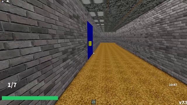 Самая первая игра в которую я играла в Roblox ||Roblox baldi's basics multiplayer смотреть онлайн