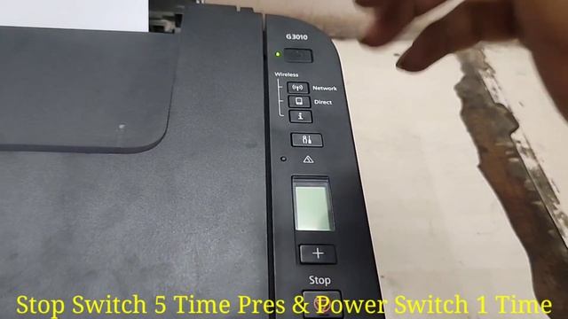 How to Reset Canon G3010,2010.4010 Printer Correctly | P07 Error Fix | Red Light Blink Problem смотреть онлайн