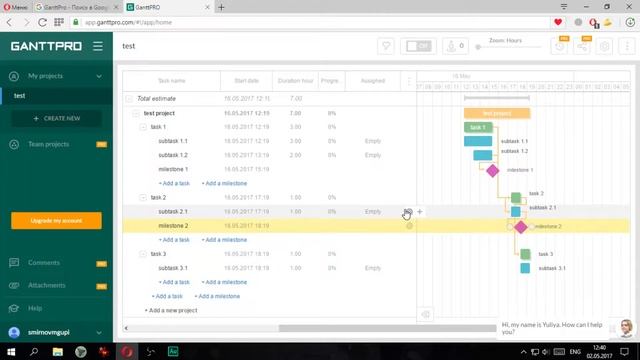 Создание диаграммы Гантта в web-приложении GanttPro. Часть 2. Проект разработки ПО. смотреть онлайн