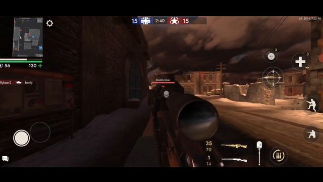 WORLD WAR HEROES: WW2 FPS - ANDROID GAMEPLAY 2024 смотреть онлайн