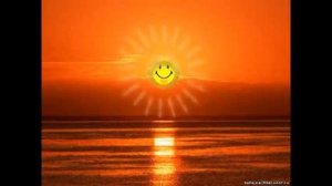 Оранжевое небо, оранжевое море