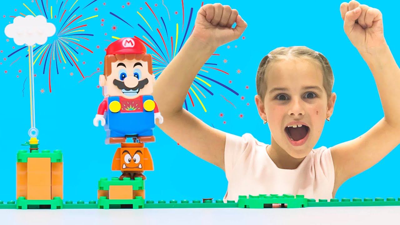 Выполни задания и получи наборы LEGO Super Mario. Алина или мама - кто выиграет смотреть онлайн