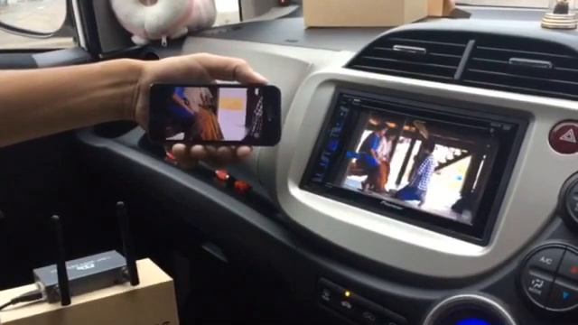 Wifi display screen mirroring ipod iphone youtube pioneer jvc kenwood alpine sony смотреть онлайн