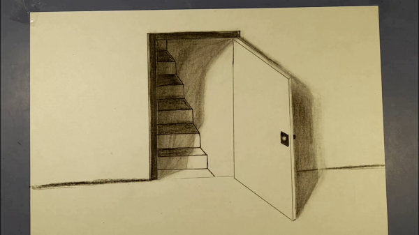 Дверь иллюзия.