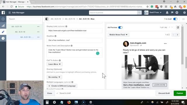 How To Advertise On Facebook! FREE Step-By-Step Tutorial смотреть онлайн
