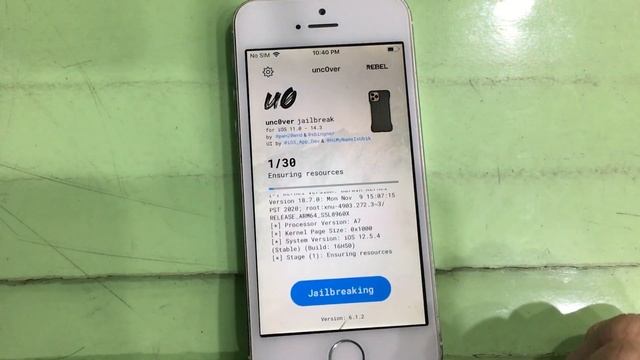 Jailbreak iPhone 5s iOS 12.5.4 with 3uTools смотреть онлайн