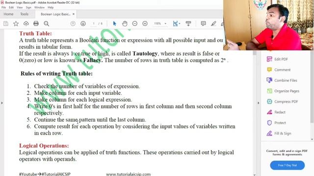 Boolean logic Class 11 CS | Introduction to Truth Table | AND OR NOT operators explained смотреть онлайн