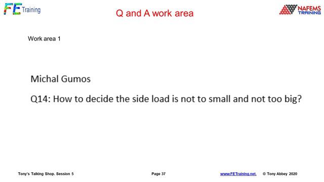 Talking Shop with Tony Abbey - Episode 5 Q&A - Cheating in Nonlinear Buckling смотреть онлайн
