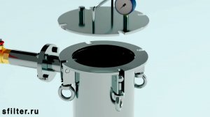 Промышленный фильтр мешочного типа