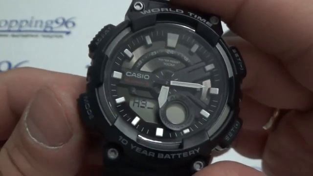 Видео обзор спортивных часов Casio AEQ-110W-1A и AEQ-110W-1B смотреть онлайн