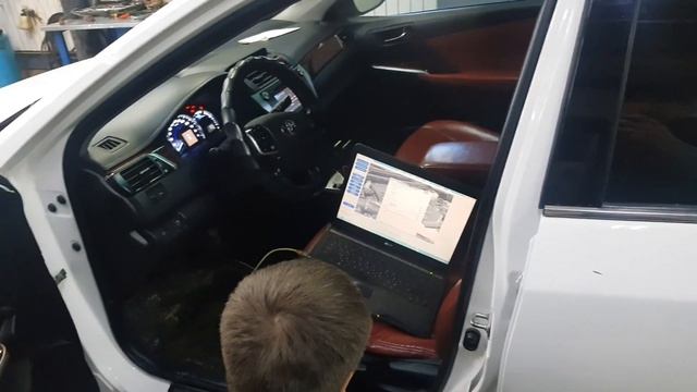 Провалы и пинки АКПП исчезли. Toyota Camry v 50 ?. Обнуление АКПП. смотреть онлайн