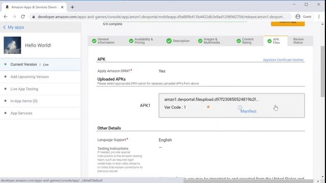 How To Update An App On Amazon Appstore