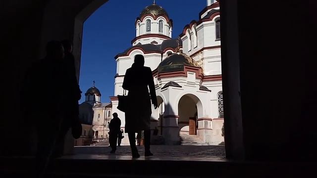 Абхазия. Ново-Афонский мужской монастырь.Пицунда. смотреть онлайн