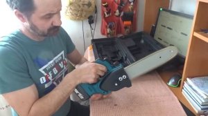 Цепная, аккумуляторная пила с Алиэкспресс.